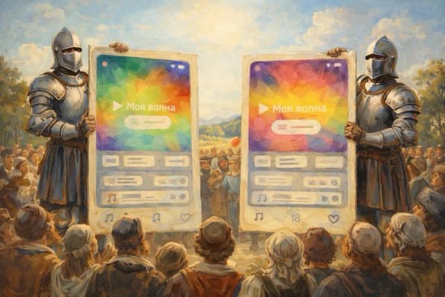 Дизайн-ревью Яндекс Музыки. Тестировщик сравнивает дизайн макета с тестовой сборкой