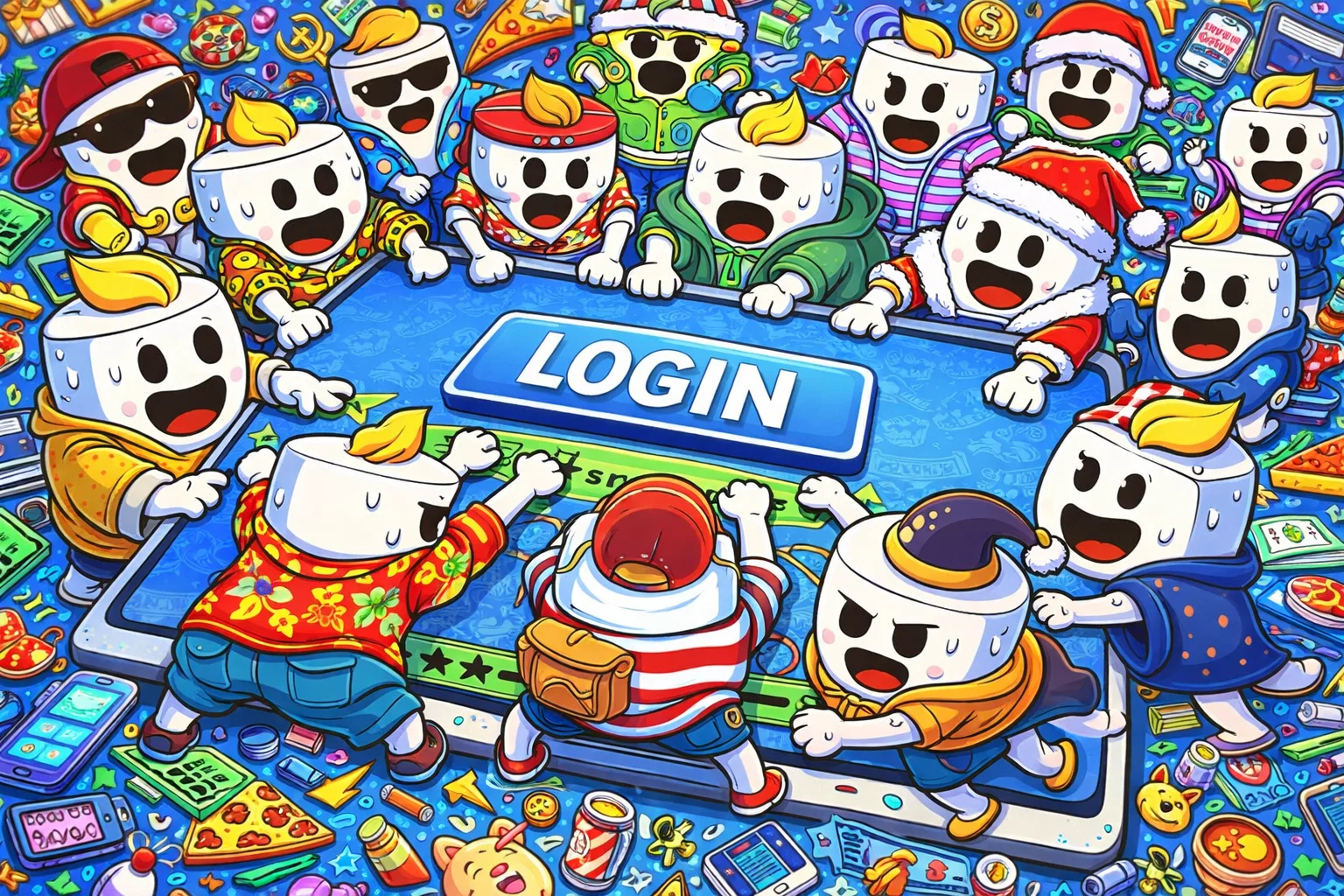 Login тренажер